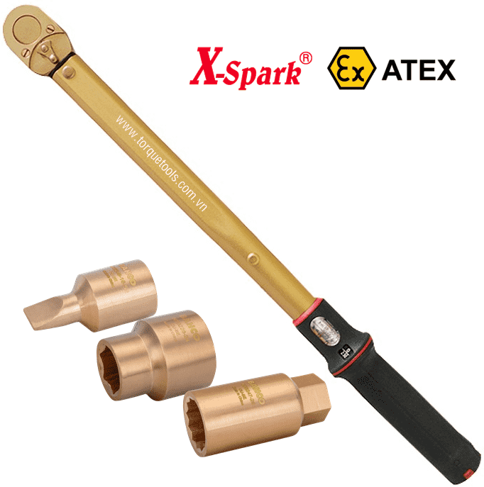 co le luc chong chay no X-Spark 309A-1006, X-Spark non sparking torque wrench 309A-1006
