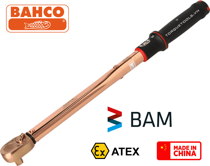 Cờ lê lực chống cháy nổ Bhaco NSB041-24-670, Bahco non sparking torque wrench NSB041-24-670