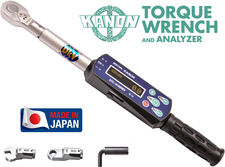 Cờ lê lực điện tử Kanon DTC-N1000REV-A, Kanon digital torque wrench DTC-N1000REV-A