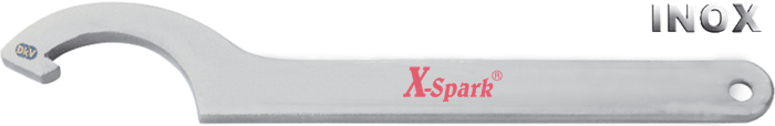 co le moc inox x-spark 8123A-1022, x-spark inox hook wrench 8123A-1022