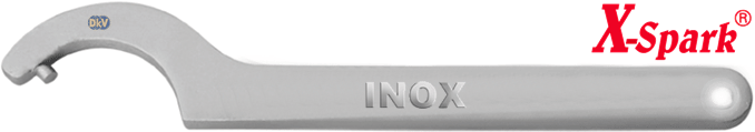 co le moc inox x-spark 8124A-1004,  x-spark inox hook wrench 8124A-1004