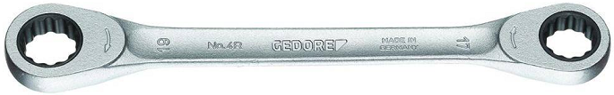 Cờ lê tròng Gedore 4 R 10x13, Gedore offset double ring spanner 4 R 10x13