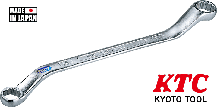 Co le trong KTC M25-5.5X7, KTC offset Double ring spanners M25-5.5X7
