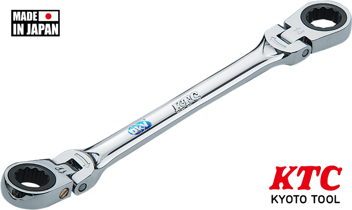 Co le trong KTC MR1-1214F, KTC offset Double ring spanners MR1-1214F