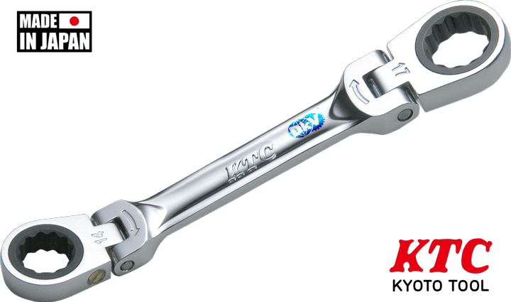 Co le trong KTC MR1S-0810F, KTC offset Double ring spanners MR1S-0810F