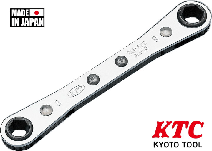 Co le trong KTC RM-8X9, KTC offset Double ring spanners RM-8X9