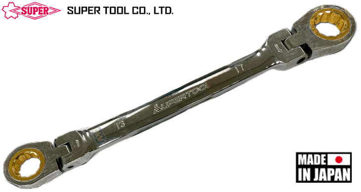 Cờ lê Super Tools GRW1214DF, cờ lê tròng Super Tools GRW1214DF,Super Tools double offset wrench GRW1214DF