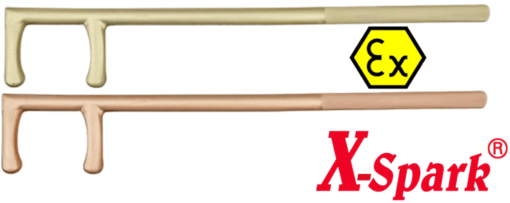 Co le Valve chong chay no X-Sparks 174b-40, X-Sparks non sparking valve handle 174b-40