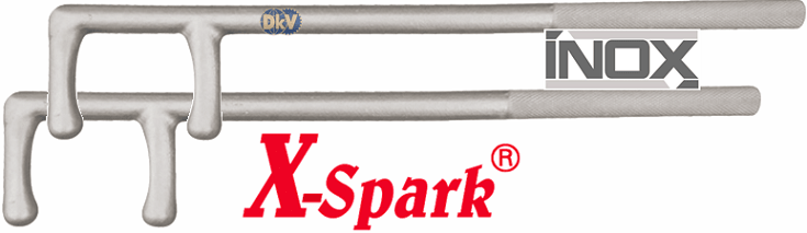Co le Valve inox X-Sparks 8125-85, X-Sparks inox valve handle 8125-85