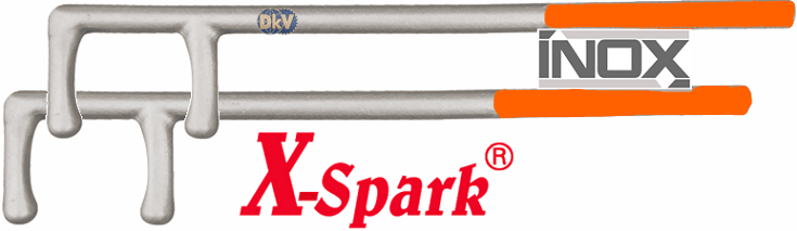 Co le Valve inox X-Sparks 8126-65, X-Sparks inox valve handle 8126-65