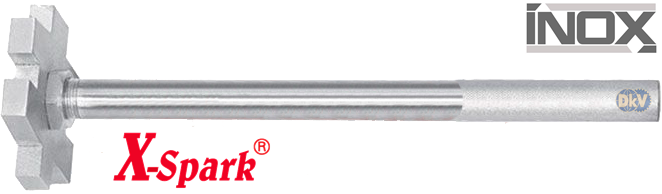 Co le Valve inox X-Sparks 8127-1002, X-Sparks inox valve handle 8127-1002