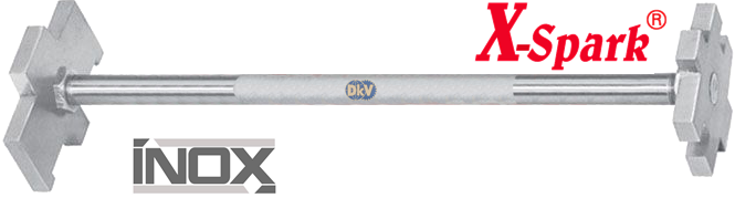 Co le Valve inox X-Sparks 8128-1002, X-Sparks inox valve handle 8128-1002