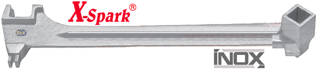 Co le Valve inox X-Sparks 8129-1002, X-Sparks inox valve handle 8129-1002