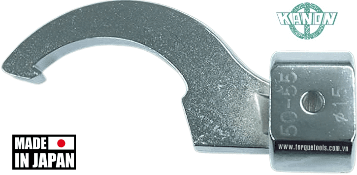 Đầu cờ lê lực Kanon 100NCK4548, Kanon head for torque wrench 100NCK4548