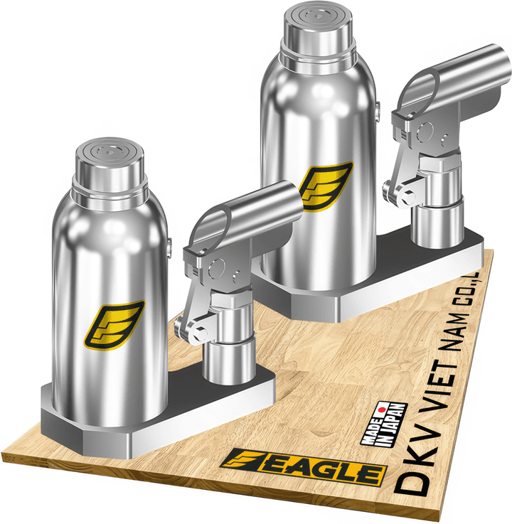 Con đội thủy lực Eagle ED-60T, Eagle hydraulic bottle jack ED-60T