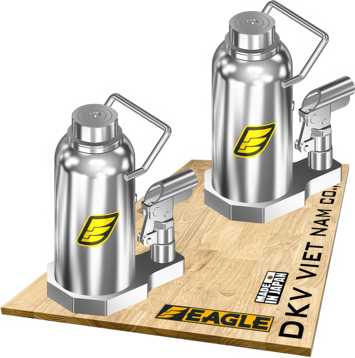 Con đội thủy lực Eagle ED-60T, Eagle hydraulic bottle jack ED-60T