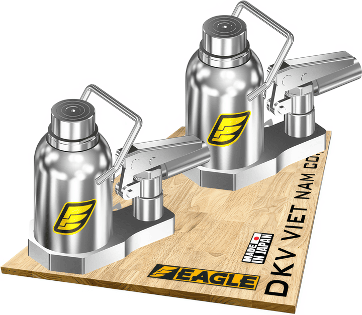 Con đội thủy lực Eagle ED-60T, Eagle hydraulic bottle jack ED-60T
