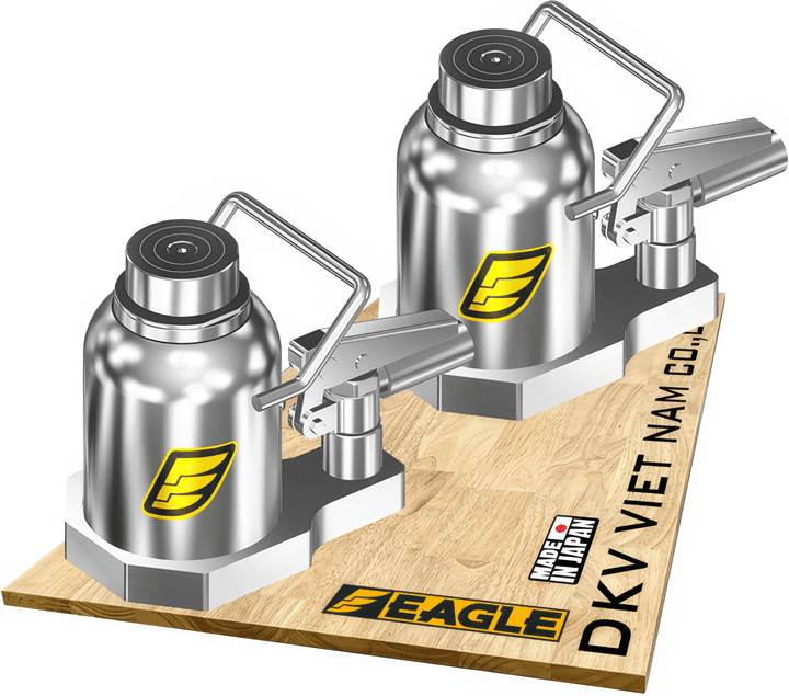Con đội thủy lực Eagle ED-60T, Eagle hydraulic bottle jack ED-60T