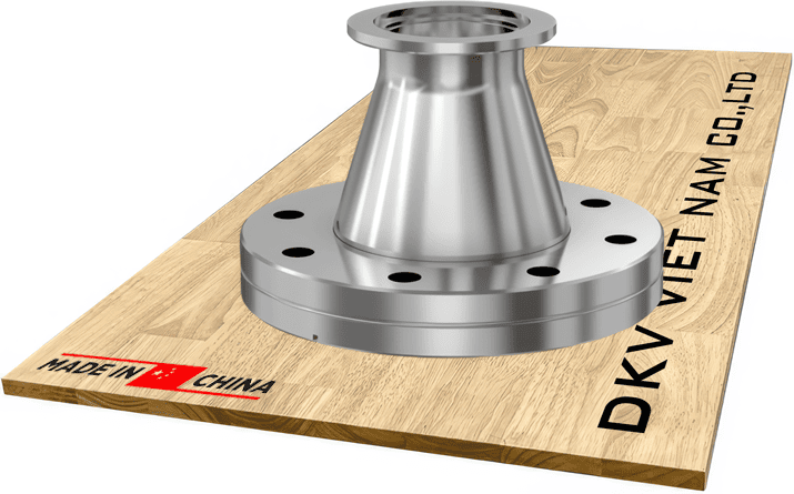 cut chuyen doi chan khong cf35 - kf50, dau chuyen doi chan khong cf35 - kf50, adapter conical of vacuum cf35 - kf50