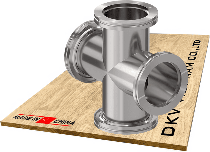 cut chan khong iso63 chu thap, iso63 crosses adaptor for vacuum