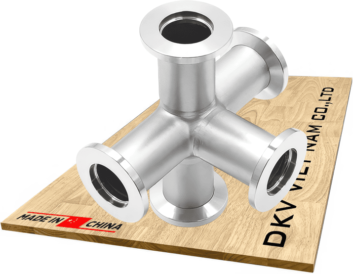 cut chan khong 5 cong kf16, k16 5-way crosses adaptor for vacuum