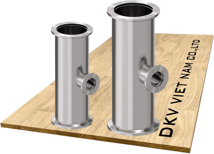 cut chan khong kf50/kf40 chu t, kf50/kf40 tees adaptor for vacuum