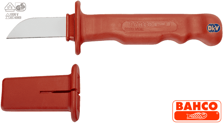 Dao cach dien bahco 2820VDE , Bahco Insulated Knives 2820VDE