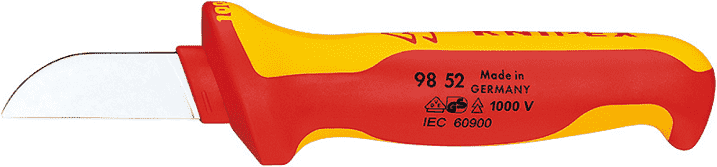 dao cach dien knipex 98 52, knipex INSULATED KNIVES 98 52