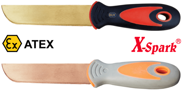dao chong chay no x-spark 202B-1002 , X-spark non sparking knife 202B-1002