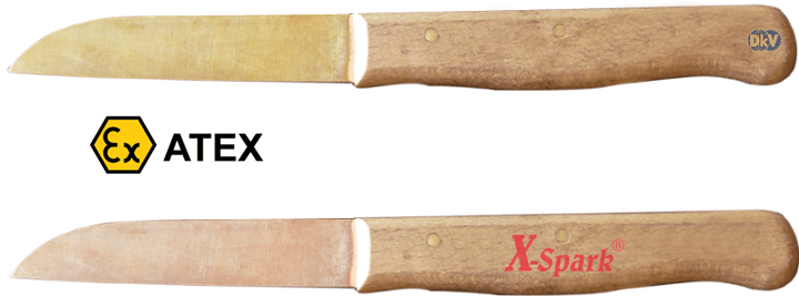 dao chong chay no x-spark 204G-1002 , X-spark non sparking knife 204G-1002
