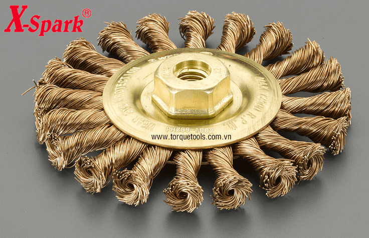 dia danh gi chong chay no x-spark 289-1002, X-spark non sparking wheel brushes 289-1002
