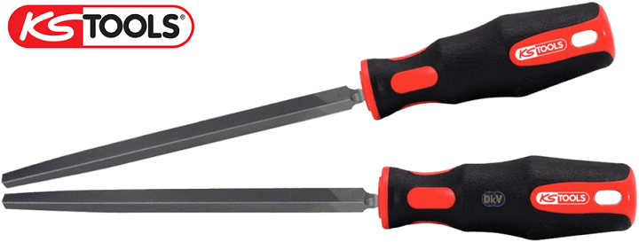 dua tam giac ks tools 157.0426, ks tools Three square file 157.0426