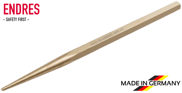 Đột lỗ chống cháy nổ Endres 1620500S, Endres non sparking Taper Punch 1620500S