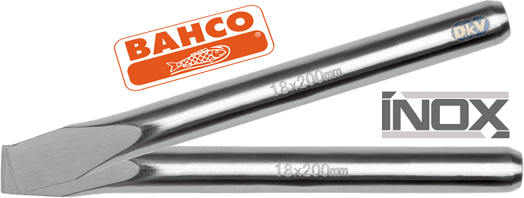 duc giac inox bahco ss610-30-500 , bahco inox flat chisel ss610-30-500