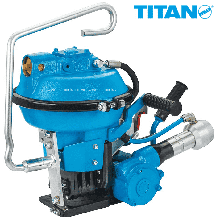 dung cu dong dai titan pkd, titan combined strapping tool pkd