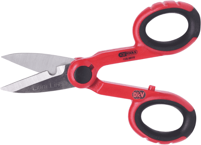 Keo cach dien KS Tools 118.0010 , KS Tools Insulated Scissros 118.0010