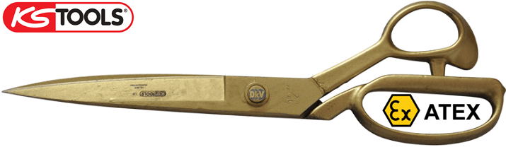 keo cat chong chay no KS Tools 962.9018, KS Tools non sparking cutting shears 962.9018