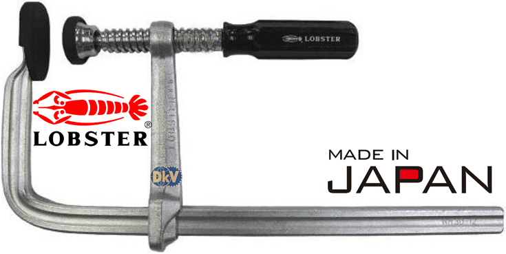 Kẹp chữ F Lobster WS2010 , Lobster screw F-clamp WS2010