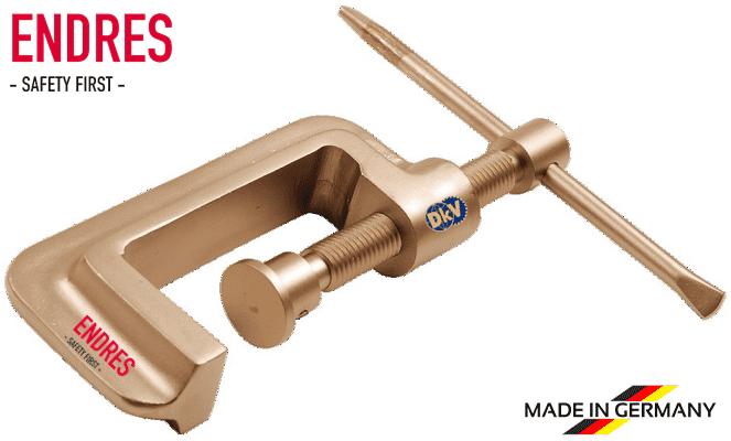 kep chu C chong chay no Endres 1800250S, Endres non sparking C-Clamp 1800250S 