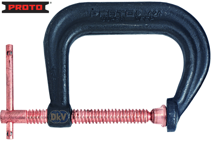 Kẹp chữ C Proto J424, Proto screw C-clamp J424