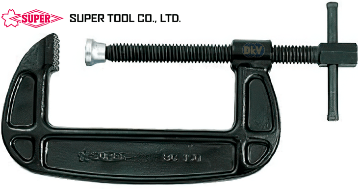 Kẹp chữ C Super Tools BC 200, Super Tools screw C-clamp BC 200