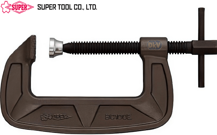 Kẹp chữ C Super Tools BC 50E , Super Tools screw C-clamp BC 50E