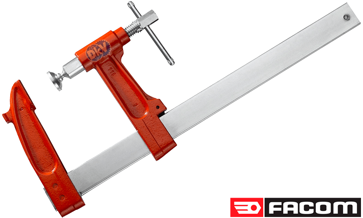 Kẹp chữ F Facom 272.600L  , Facom pump clamp 272.600L 