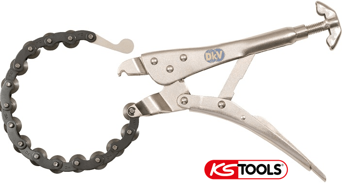 Cắt ống KS Tools 150.1515, KS Tools Grip chain pipe cutter 150.1515