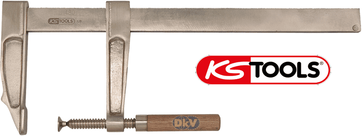 kep chu F chong chay no ks tools 963.5020 , ks tools non sparking F-clamp 963.5020