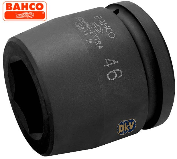 Khẩu chụp bulong Bahco K9801M-50 , Bahco impact socket K9801M-50