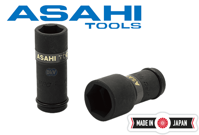 Khẩu chụp bulong Asahi USL0307, Asahi impact Socket USL0307