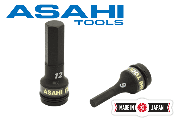 Khẩu chụp bulong Asahi UX3003, Asahi impact hex bit Socket UX3003