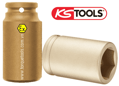 khau chup bulong chong chay no KS Tools 963.1236, KS Tools non sparking socket 963.1236