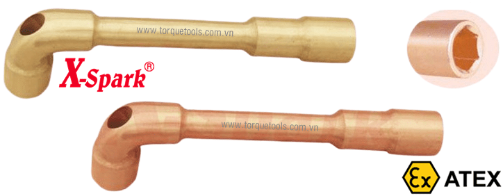 Cờ lê điếu chống cháy nổ X-Spark 122A-32, X-Spark non sparking Socket L-Type Wrench 122A-32
